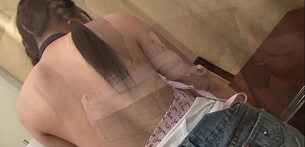  Thai babe with pigtails, Na sucks dick like a pro